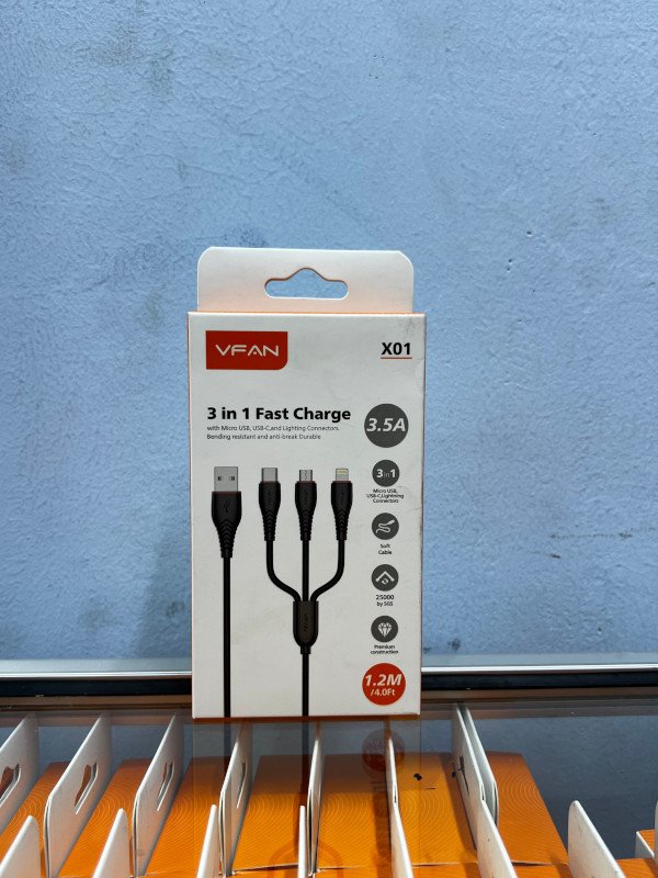 vfan 3 in 1 fast charge